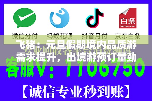 飞猪：元旦假期境内品质游需求提升，出境游预订量劲增80%