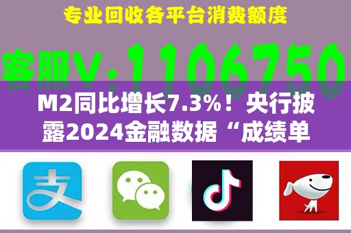 M2同比增长7.3%！央行披露2024金融数据“成绩单”，政府债发力撑起12月社融，信贷需求仍待改善