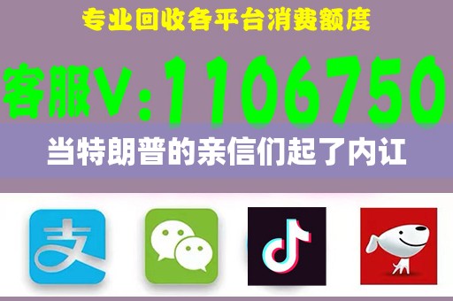 当特朗普的亲信们起了内讧