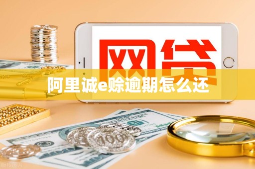 阿里诚e赊逾期怎么还