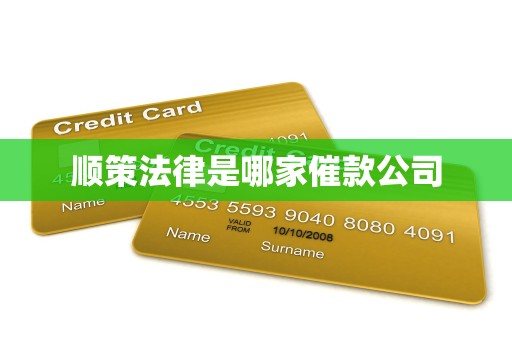 顺策法律是哪家催款公司
