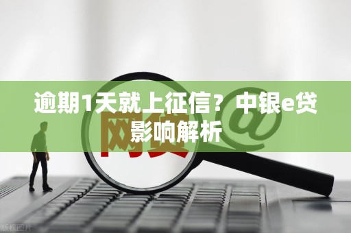 逾期1天就上征信?中银e贷影响解析
