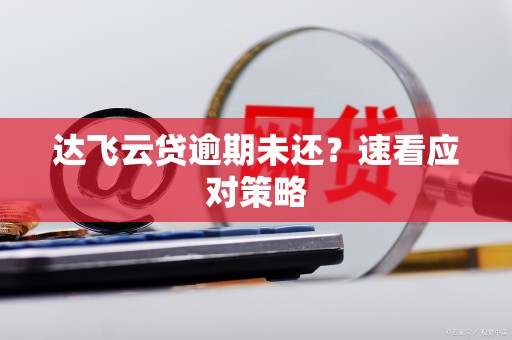 达飞云贷逾期未还?速看应对策略