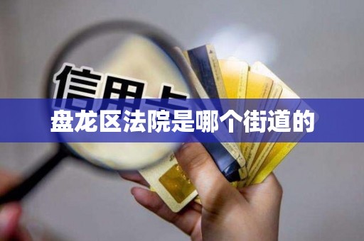 盘龙区法院是哪个街道的