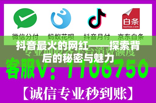 抖音最火的网红——探索背后的秘密与魅力