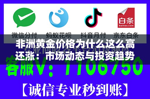 非洲黄金价格为什么这么高还涨：市场动态与投资趋势