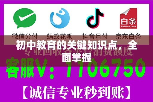 初中教育的关键知识点，全面掌握