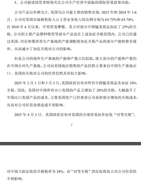 超30家A股公司，紧急回应！事关“特朗普关税”！