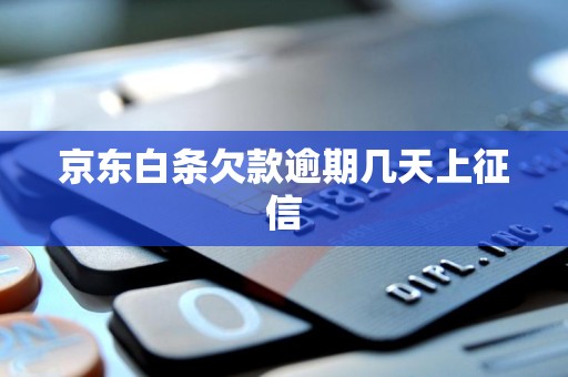 京东白条欠款逾期几天上征信