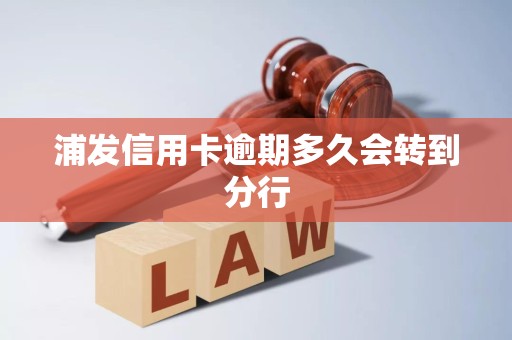 浦发信用卡逾期多久会转到分行
