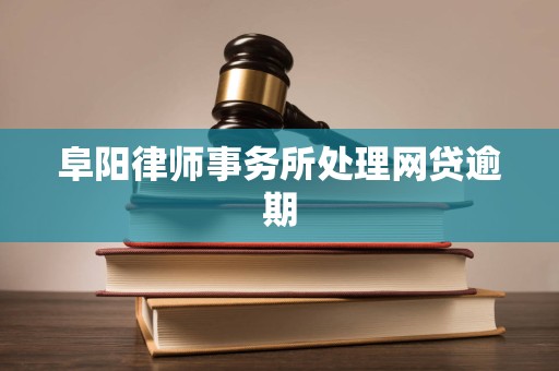 阜阳律师事务所处理网贷逾期