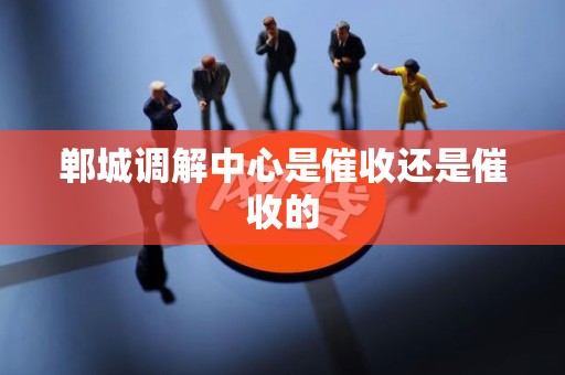 郸城调解中心是催收还是催收的