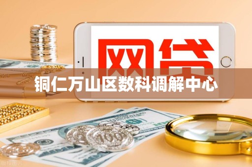 铜仁万山区数科调解中心