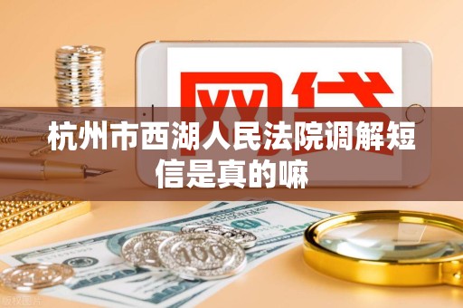 杭州市西湖人民法院调解短信是真的嘛