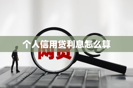 个人信用贷利息怎么算