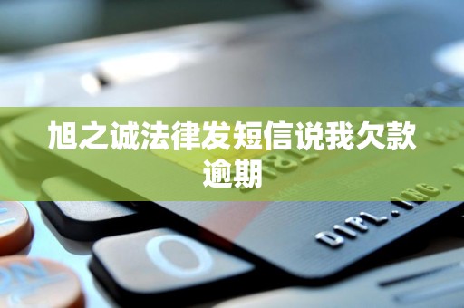 旭之诚法律发短信说我欠款逾期