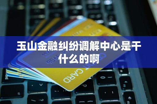 玉山金融纠纷调解中心是干什么的啊