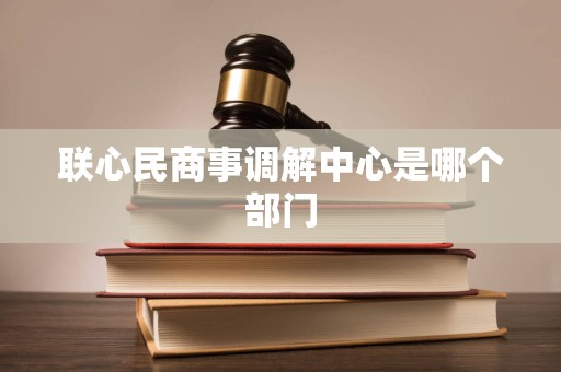 联心民商事调解中心是哪个部门