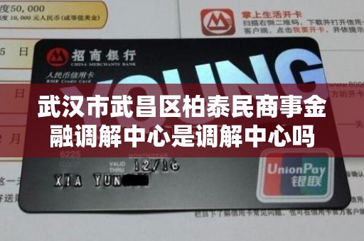武汉市武昌区柏泰民商事金融调解中心是调解中心吗