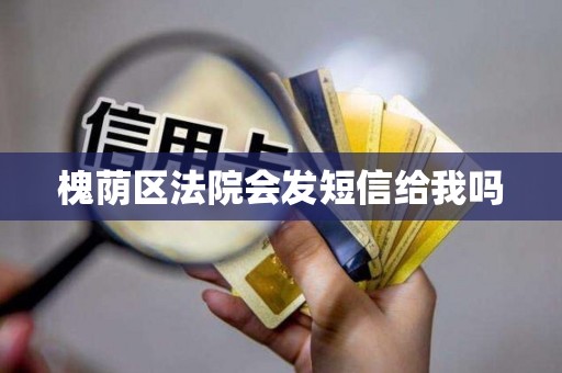 槐荫区法院会发短信给我吗