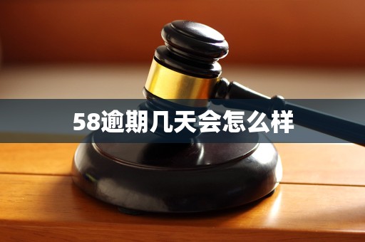 58逾期几天会怎么样