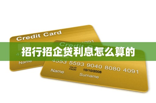 招行招企贷利息怎么算的