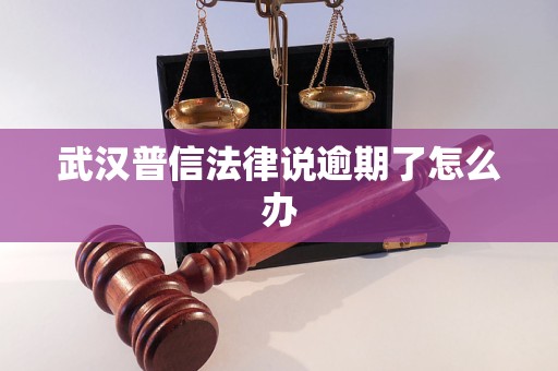 武汉普信法律说逾期了怎么办
