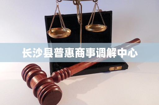 长沙县普惠商事调解中心