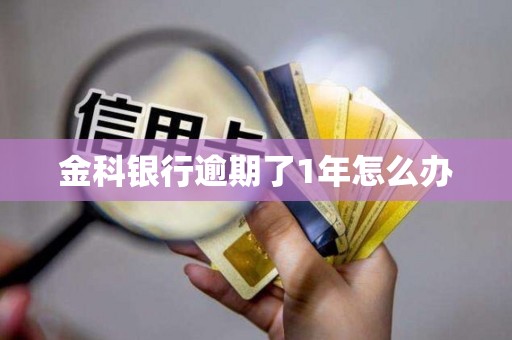金科银行逾期了1年怎么办