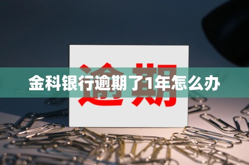 金科银行逾期了1年怎么办