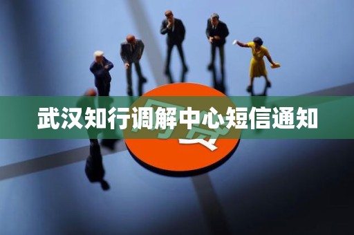 武汉知行调解中心短信通知