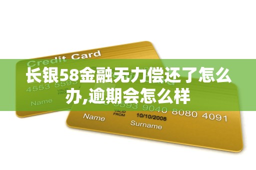 长银58金融无力偿还了怎么办,逾期会怎么样