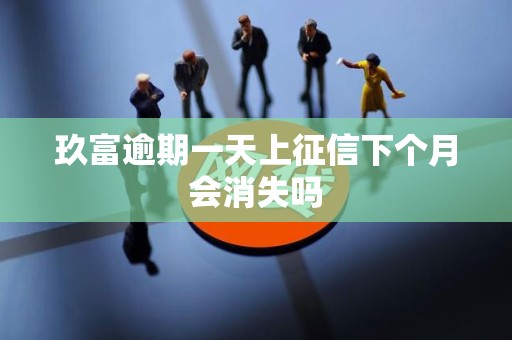 玖富逾期一天上征信下个月会消失吗