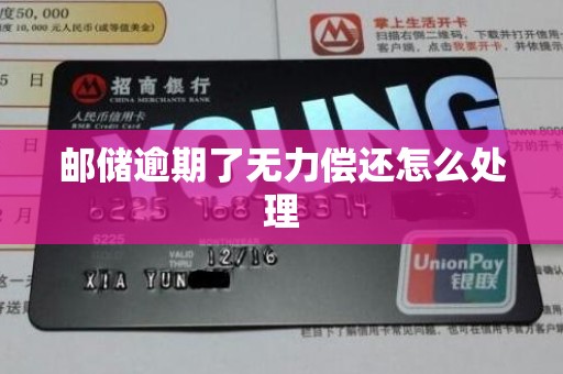 邮储逾期了无力偿还怎么处理