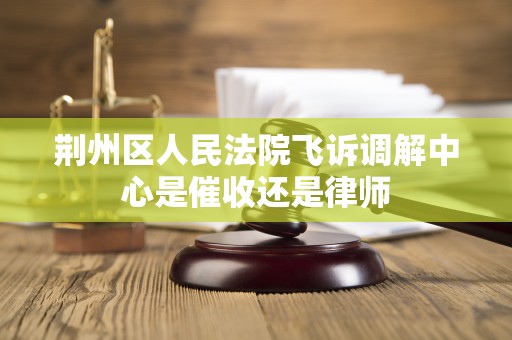 荆州区人民法院飞诉调解中心是催收还是律师