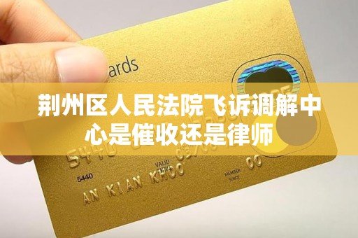 荆州区人民法院飞诉调解中心是催收还是律师