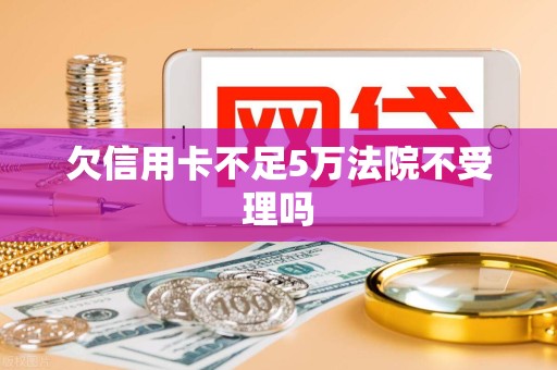 欠信用卡不足5万法院不受理吗