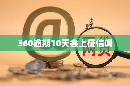 360逾期10天会上征信吗