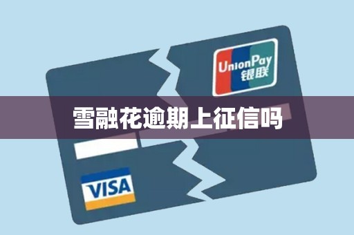 雪融花逾期上征信吗