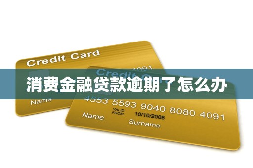 消费金融贷款逾期了怎么办