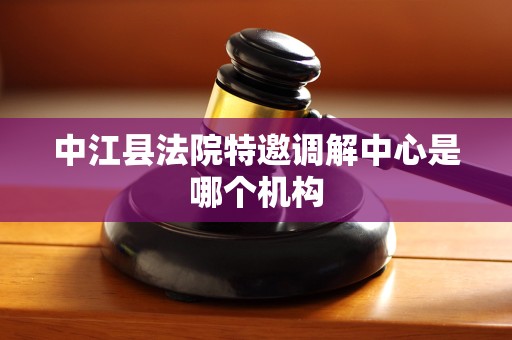 中江县法院特邀调解中心是哪个机构