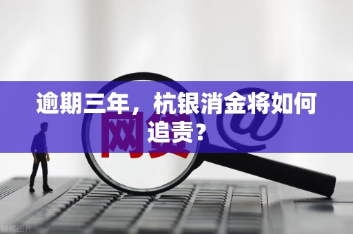 逾期三年,杭银消金将如何追责?