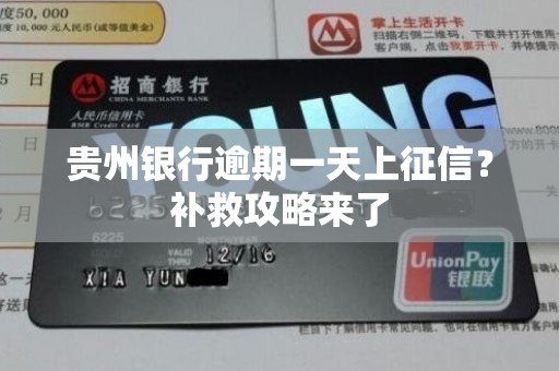 贵州银行逾期一天上征信?补救攻略来了
