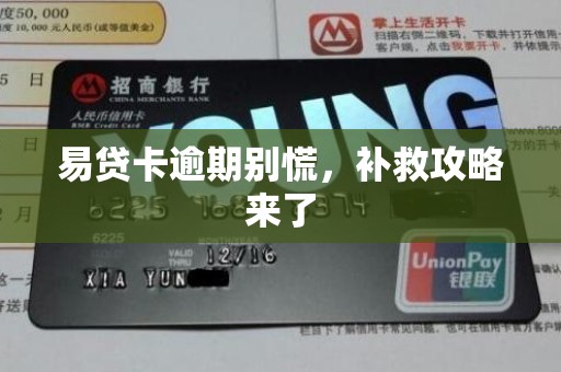 易贷卡逾期别慌,补救攻略来了