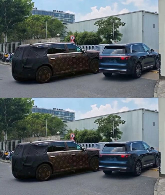 问界“车皇”要来了!M9加长版曝光,造型更加豪华大气,瞄准超豪华市场