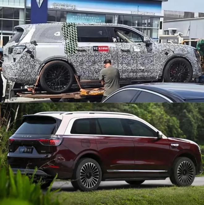 问界“车皇”要来了!M9加长版曝光,造型更加豪华大气,瞄准超豪华市场