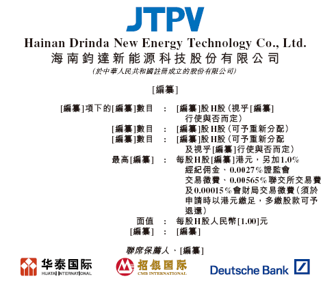 钧达股份，来自海南海口，递交IPO招股书，拟赴香港上市