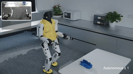 人形机器人自主控制新突破:智元等实现VLA驱动全身协同