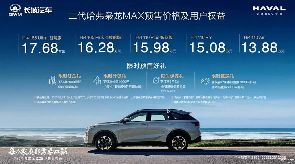 双大屏、悬浮车顶、19英寸轮圈，10万出头买SUV，百公里才4个多油！