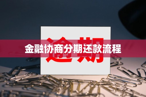 金融协商分期还款流程